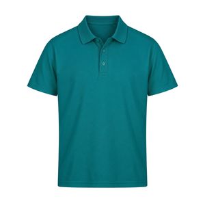 Polo casual de marca privada, 200 GSM, algodón piqué, corte relajado, para colecciones minoristas de marcas de moda. - Product Image 5