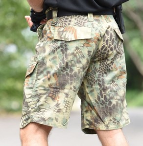 Shorts de travail ODM pour hommes, style sport décontracté, coupe ample, taille haute, en toile de coton tricotée 100%, tendance été - Product Image 6