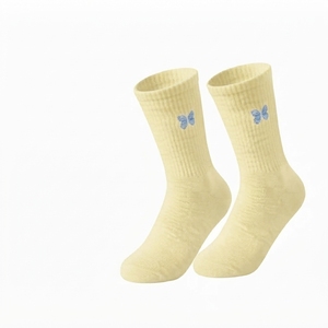 Servicio OEM, Calcetines Deportivos con Logotipo Personalizado, Fabricante de Calcetines Unisex de Algodón Blanco, Alta Calidad, Ligeros - Product Image 2