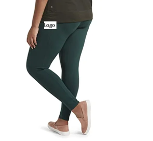 High Waist 100% Cotton/Bamboo Winter Casual Solid Breathable Seamless Knee-Length Fleece New Arrival High Quality Women - Product Image 4