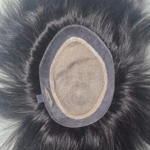 Peluca de Cabello Humano Remy Indio Natural Taz Miraje, Ondulado Natural, Ondulado al Agua, Prótesis Capilar, Parches, Taz Hair BD - Product Image 1