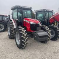 Tracteur agricole Massey Ferguson MF 4708 M 4x4 avec cabine DE 70 CV, capacité de levage de 1800-2000 kg pour inspection par rapport et vidéo