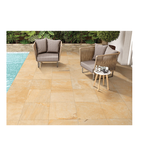 Stonework Solan Hofen - Baldosas para Piso de Exterior/Interior con Aspecto de Piedra Natural de 600x600 mm para Cocina, Villa, Centro Comercial y Jardín - Product Image 1