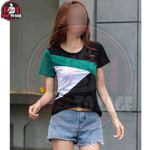 Camisetas Clásicas de Calidad para Mujer, Corte Regular, Estampadas, con Contraste de Color Personalizado, Tejido Suave y Cómodo para Uso en Exteriores - Product Image 5