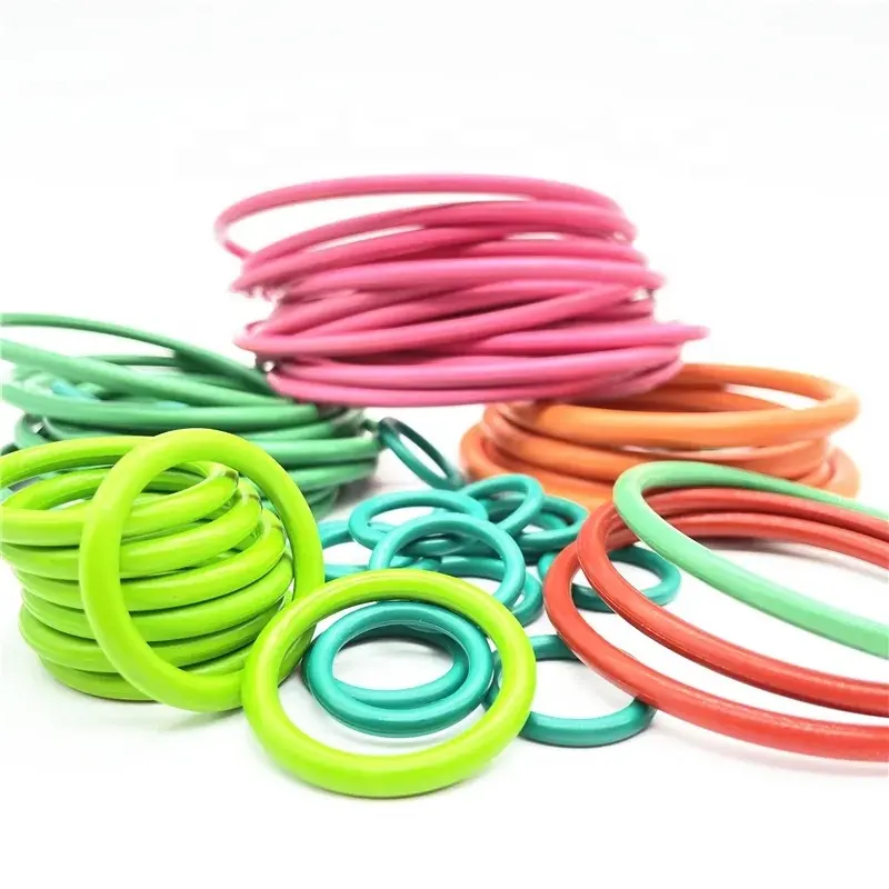 SWKS Factory Manufacture Green Blue Oring Seal NBR Silicone FKM Rubber O Ring