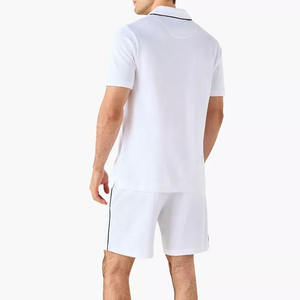 Polo d'uniforme scolaire personnalisé avec logo, en coton de haute qualité, pour étudiants, t-shirt à col pour campus, vente en gros - Product Image 3