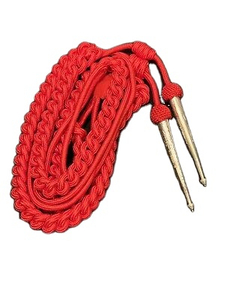 Best Selling Decorative Aiguillettes Elegant <b>Braided</b> Rope <b>Accessories</b> with Personalized Branding Factory Direct Manufacturing - Product Image 1