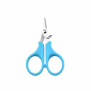 Tijeras Cortadoras de Hilo de Pescar de Acero Inoxidable, Parcialmente Dentadas, No Plegables, para Cortar Señuelos - Product Image 1