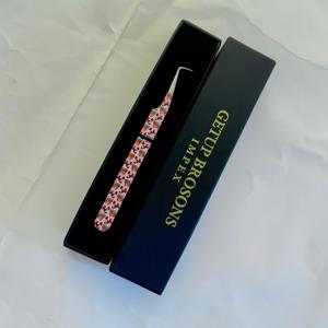 Pinzas para Pestañas Getup Brosons Impex con Diseño de Sandía, 90 Grados, Acero Inoxidable, Punta Lisa/de Fibra, Precisión, 10 mm de Longitud, Personalizadas - Product Image 1