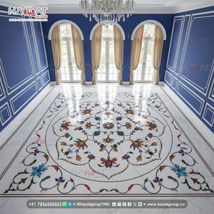 Suelos Decorativos con Incrustaciones de Mármol, Antideslizantes e Impermeables, para Hoteles y Hospitales de Lujo - Product Image 2