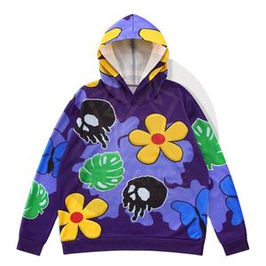 Pull à capuche décontracté Sweat à capuche graphique coloré Sweat à capuche à manches longues, Vêtements de mode à la mode Vente en gros Coton doux Hommes Hoodies - Product Image 1