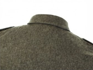 Veste d'hiver pour homme de style vintage en laine, inspirée des uniformes allemands de la Seconde Guerre mondiale, tissée, multi-poches, imperméable, coupe-vent et réversible - Product Image 6