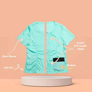เสื้อคลุมสำหรับกรูมมิ่งสัตว์เลี้ยงคุณภาพพรีเมียม วัสดุระบายอากาศได้ดี ผู้จัดจำหน่ายขายส่ง รับทำแบรนด์ตามสั่ง มีตัวเลือกสีที่ไม่ซ้ำใคร - Product Image 4