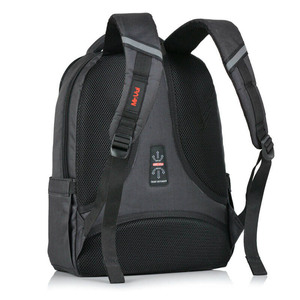 Minimalist Oxford Laptop <b>Backpack</b> With Zipper Closure Water Resistant Unisex Softback 20-39L Shoulder Straps - Product Image 5