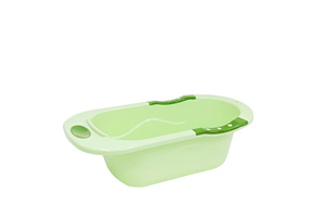 Bañera de Plástico Multiusos para Interiores con Soporte de Seguridad, Bandeja para Jabón Integrada, Gancho Colgante, Diseño Duradero y Ligero de PP - Product Image 3