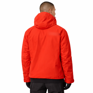Chaqueta con Capucha Roja Personalizada para Hombre, Impermeable, Ligera, Cortavientos, Ropa de Calle para Exteriores, Proveedor Mayorista al por Mayor en EE. UU. - Product Image 2