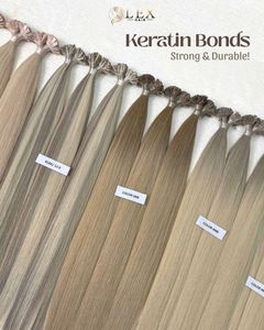 Extensions de cheveux à pointe plate en kératine en gros, extensions de cheveux à double trame, mèches de cheveux naturels noirs, extensions de cheveux bruts vietnamiens - Product Image 3