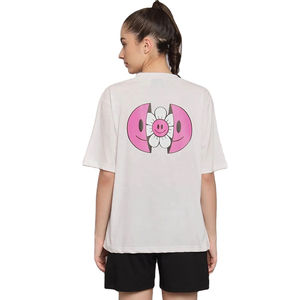 Ensemble tendance pour femmes, t-shirt et short imprimés sur mesure, tenue en 2 pièces pour le sport, le yoga ou les occasions décontractées, tenue estivale élégante - Product Image 3