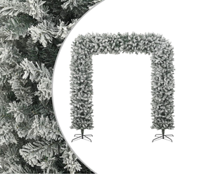 Arche de Noël en PVC écologique de haute qualité, décorations de fête floquées, arbres de Noël artificiels - Product Image 6
