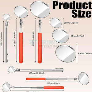 Miroir buccal en acier inoxydable pour équipement dentaire, outils de dentiste, miroir buccal à vendre - Product Image 3