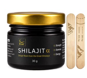 Resina de Shilajit del Himalaya 100% Original, 30g, con 82%+ de Ácido Fúlvico para Hombres y Mujeres, Energía, Resistencia, Fuerza y Apoyo al Rendimiento - Product Image 1