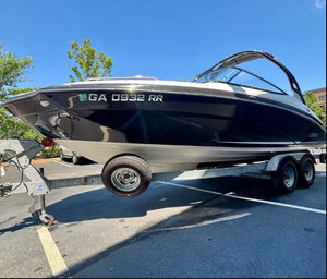 Bateaux de travail de luxe d'occasion 2017 242 Limitedd 360Hp à deux moteurs, bateaux à réaction, sport, loisirs, famille, aventure avec remorque - Product Image 1