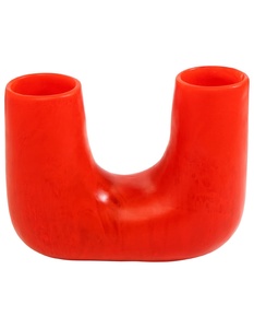 Vase de table en résine rouge à motif tourbillon aquatique, qualité supérieure, nouvelle arrivée, style Art Déco, décoration intérieure, mariage, écologique, imperméable - Product Image 6