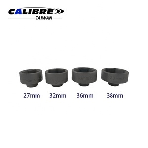 Juego de Llaves de Filtro de Aceite de Perfil Bajo de 4 Piezas y 3/8\" de TAIWAN CALIBRE, Material CR-V de Alta Calidad, Súper Duradero, 1 Año de Garantía - Product Image 2