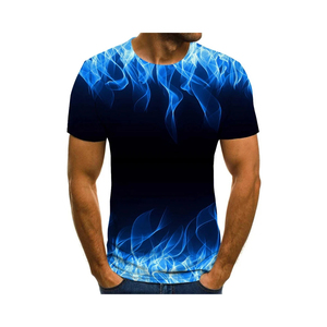 Fully Sublimation Men T <b>Shirt</b> V Neck Half Sleeve Polyester Made T <b>Shirt</b> Custom Sublimation Transfer Printing - Product Image 4