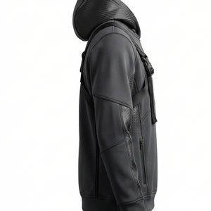 Sudadera con Capucha Térmica de Forro Polar para Invierno, Chaqueta Cortavientos para Gimnasio, Ropa Deportiva para Yoga y Calentamiento, Proveedor de Fábrica - Product Image 3