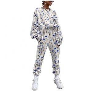 Custom Vendors <b>Tie</b> <b>Dye</b> Women's Tracksuit Drawstring Long Sleeve 2 Piece <b>Set</b> High Waist Running Suit 2021 Casual <b>Sets</b> Sweat Suit - Product Image 5