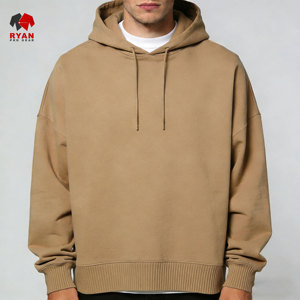 Sweat à capuche streetwear personnalisé vierge 100 % coton, pull à capuche épais de haute qualité pour homme - Product Image 1