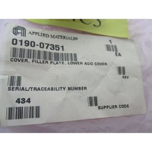 ฝาครอบ AMAT 0190-07351, แผ่นปิดด้านล่าง ADO - อุปกรณ์และอะไหล่เซมิคอนดักเตอร์ระดับโลกที่เชื่อถือได้ - Product Image 1