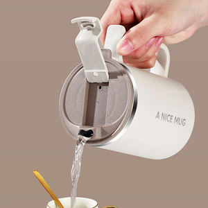 Robust Kitchen Grade Steel <b>Infuser</b> Mug Vacuum Sealed Cold Brew <b>Tea</b> Cup With Comfort Grip Handle Attachment - Product Image 2