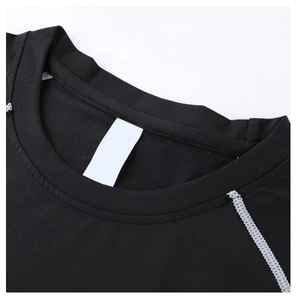 Conjuntos Deportivos de Compresión de Secado Rápido para Gimnasio, Ropa Deportiva para Hombre, Camiseta de Manga Larga y Manga Corta con Leggings para Adultos - Product Image 6