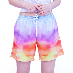100% Nylon Satin Solid Casual Athletic <b>Shorts</b> for Men Elastic Waist Breathable Eco-friendly <b>Waterproof</b> High Waist Gym Workout - Product Image 3