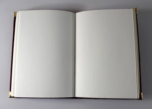 Richly Decorative Shuttle Woven Fabric Notebook Journal Cover Coloured <b>Silks</b> And Gold Silver Threads Made in Paper Material - Product Image 4