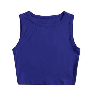 Direct Manufacturer Womens <b>Long</b> Tank <b>Top</b> Soft Breathable Cotton Everyday Casual Wear OEM - Product Image 5