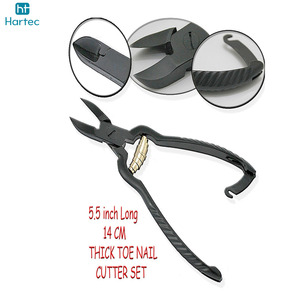 Juego de Herramientas para el Cuidado de las Uñas con Recubrimiento Negro de Calidad Profesional, Cortaúñas Ergonómico para Uñas Encarnadas, Juego de Pedicura de Acero Inoxidable con Estuche - Product Image 3