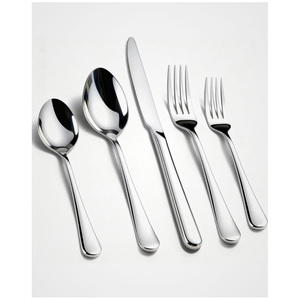 Juego de Cubiertos de Acero Inoxidable Plateado de Estilo Europeo de Lujo para una Experiencia Gastronómica de Alta Gama - Product Image 4