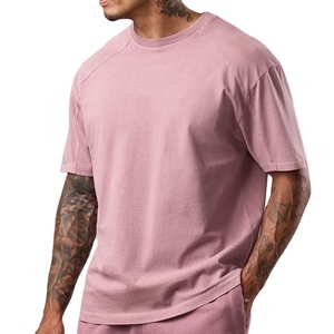 Camiseta de Manga Corta de 180 Gramos, 100% Algodón, Corte Regular, Cómoda, de Secado Rápido, con Logotipo Personalizado, Hombros Caídos - Product Image 2