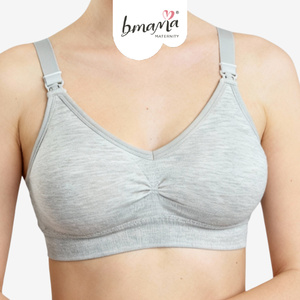 Sujetador Deportivo de Lactancia de Algodón Bmama Sin Varillas |   Sujetador de Maternidad para Lactancia, Sin Costuras, con Relleno Extraíble, Cómodo - Product Image 4