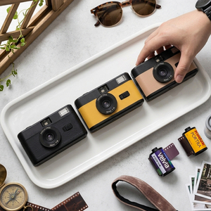 Cámara de Fotos de 35 mm de Marca Personalizada OEM, Enfoque Fijo, Regalo Promocional, Cuerpo de Plástico, Diseño de un Solo Uso, Color Amarillo y Negro - Product Image 5