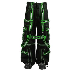 Pantalon Gothique Homme – Taille Élastique, Coupe Confortable, Style Urbain, Multi-Poches – Vente en Gros - Product Image 3