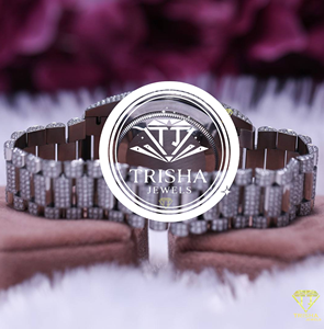 Reloj de lujo para mujer, oro rosa, diamantes, cristal, acero inoxidable, cuarzo. - Product Image 3