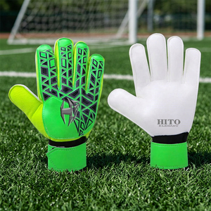 Gants de gardien de but sportifs avec latex allemand de 4 mm, gants de gardien de but de football respirants de haute qualité, gants élégants fabriqués avec soin - Product Image 2