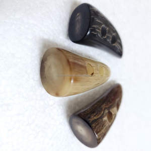 Horn Bone Toggle With 2 Holes for Crafting and Sewing Projects High Quality - Product Image 6