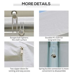 Tenda per Feste in PVC a Doppia Parete Impermeabile con Lati Personalizzabili e Pali in Alluminio - Product Image 5