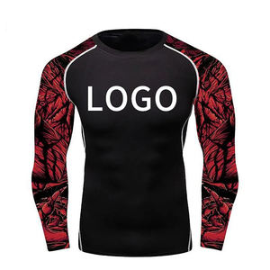 Men <b>Compression</b> <b>Shirt</b> Long Sleeve Gym Training Wear Moisture Wicking Breathable Stretch Fit Men <b>Compression</b> <b>Shirt</b> - Product Image 4