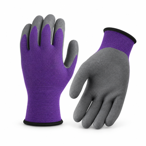 Gants de manutention enduits de latex, durables, respirants, antistatiques, sans poudre, offrant une forte adhérence, légers, confortables et flexibles - Product Image 1